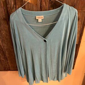 Coldwater Creek Blue Jacket Size XL